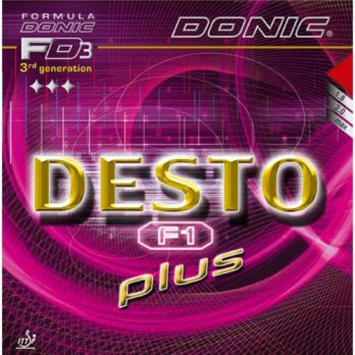 Donic Belag Desto F1 Plus