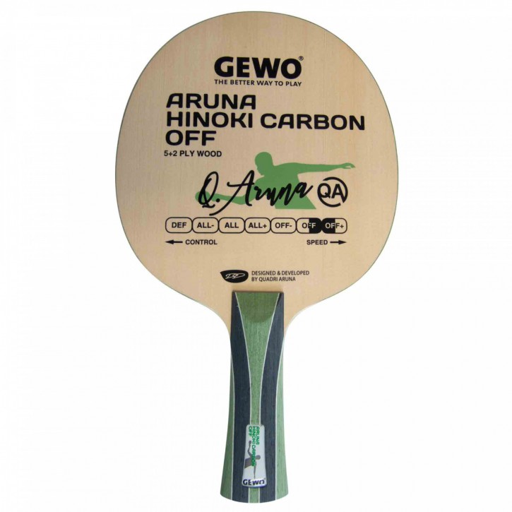 Gewo Holz Aruna Hinoki Carbon OFF