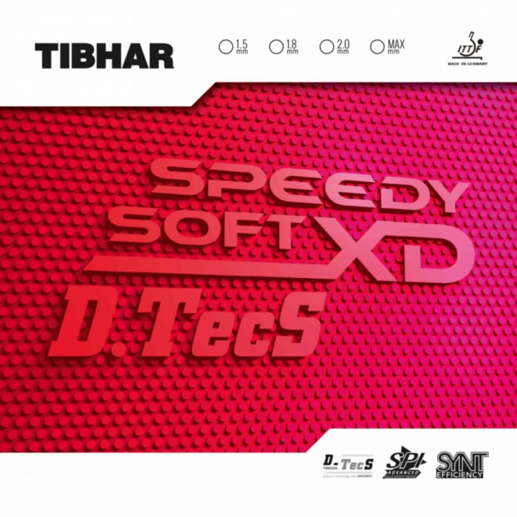 Tibhar Belag Speedy  Soft XD D.Tecs