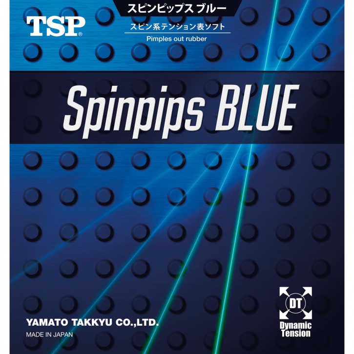 TSP Belag Spinpips Blue