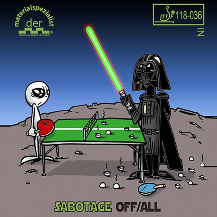 der materialspezialist Belag Sabotage AR/OF